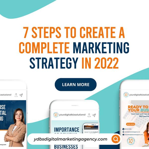complete marketing strategy 2022 - YDBS marketing agency