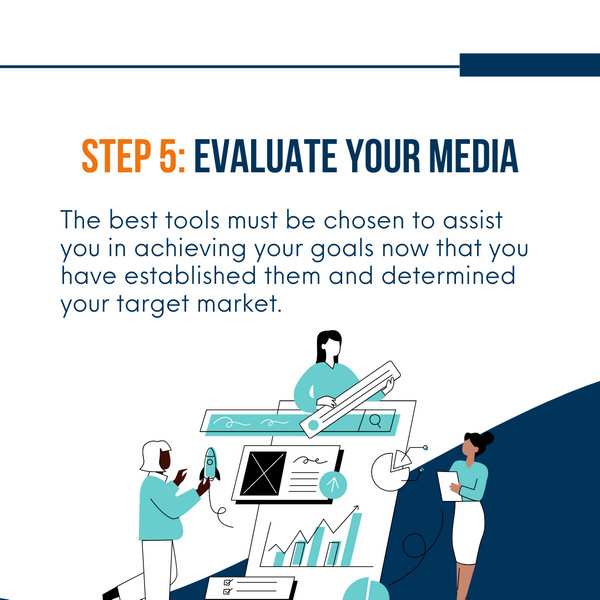complete marketing strategy Step 5: Evaluate your media