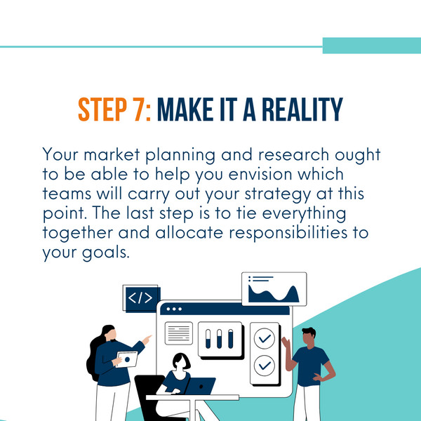 complete marketing strategy Step 7: Make it a reality