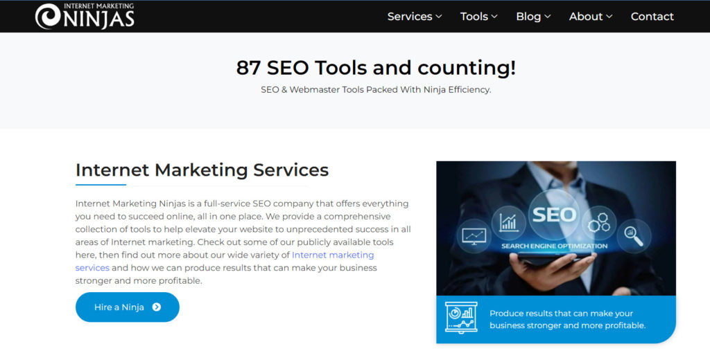 Internet Marketing SEO Tools - YDBS Digital Agency