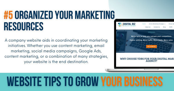 Organize Your Marketing Resources