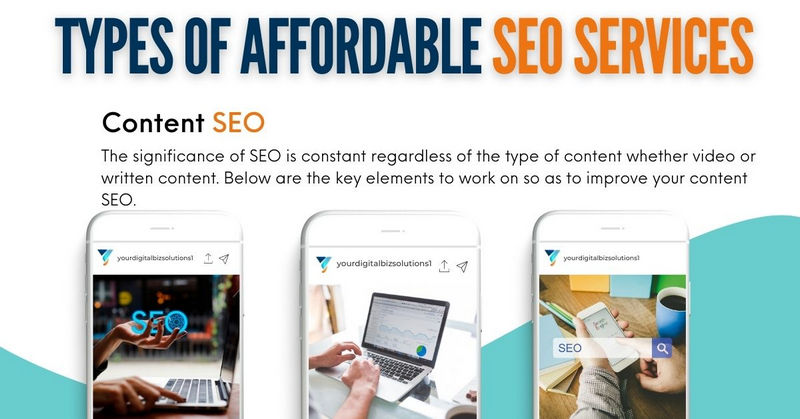 affordable SEO services - content seo