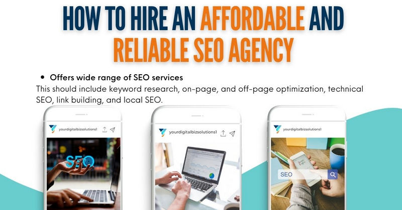 Offers wide range of SEO services